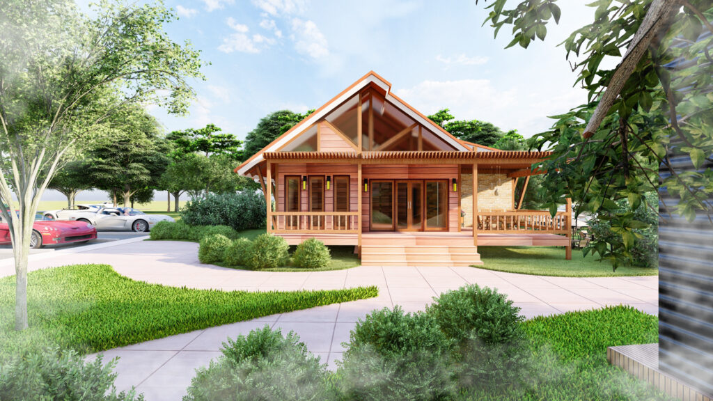 SOLO COUPLE COTTAGE FRONT VIEW