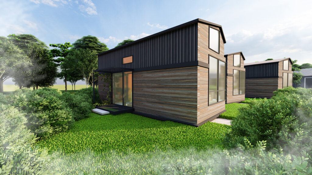 TINY HOMES CLUSTER VIEW